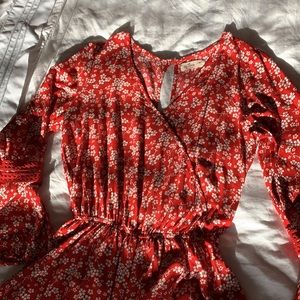 Hollister Floral Romper